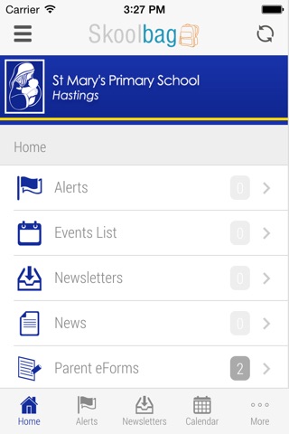 St Mary's Primary School Hastings - Skoolbag screenshot 2