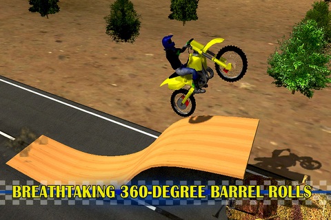 Moto Stunt Bike Simulator 3D - Furious high speed motorbike racing and jumping game screenshot 3