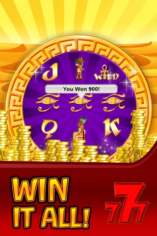 Queen of Egypt - Best Casino Slot Machines screenshot 2
