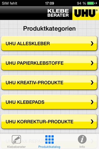 UHU Glue Advisor screenshot 3