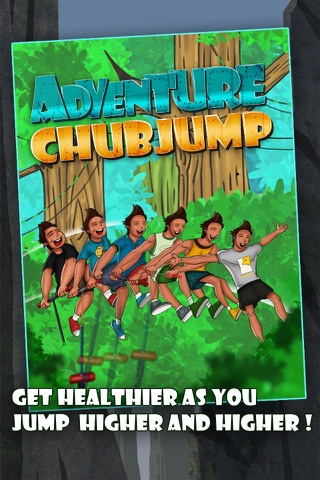 Adventure Chub Jump - Free  Version - Get Helthier as you Jump and Bounce higher to the Top screenshot 2