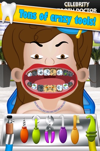 A Little Princess Celebrity Dentist - My Crazy Hospital Office For Girls Salon 2 screenshot 2