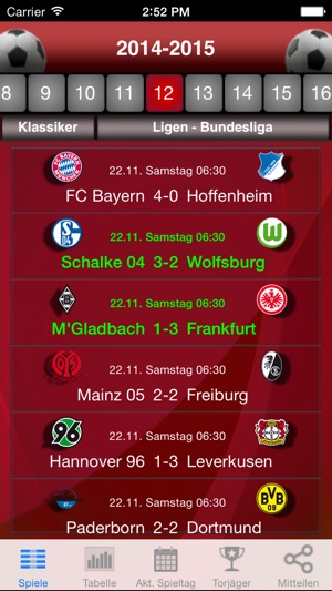 Bundesliga Fussball