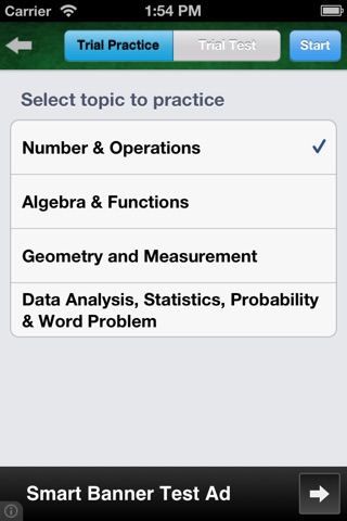 PSAT Math Test screenshot 3