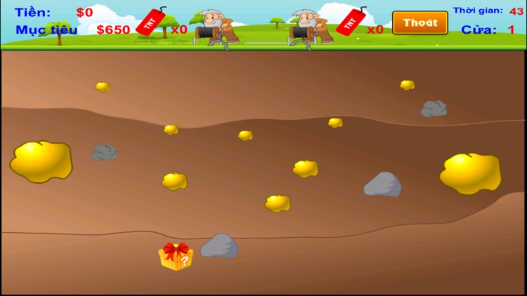 Đào vàng đôi - Gold Miner 2 Player