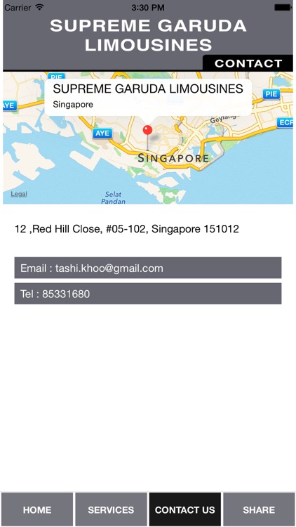 SUPREME GARUDA LIMOUSINES screenshot-4