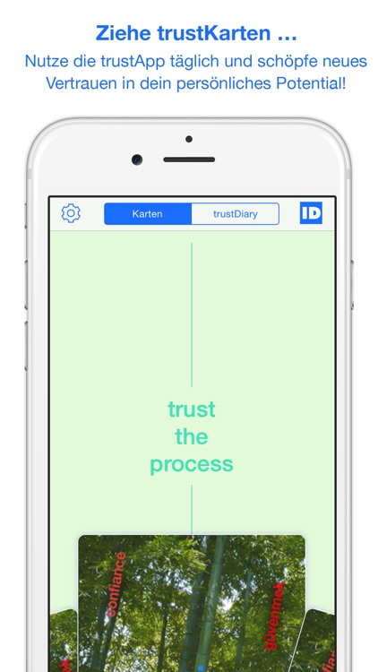 trust - Gestalte dein trustDiary Tagebuch für ein positives Lebensgefühl!