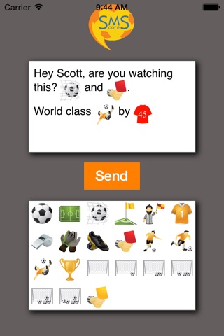 Score Message Service screenshot 2