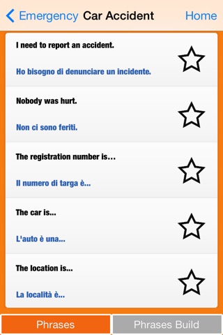 Begin Italian: Survival Phrases screenshot 2