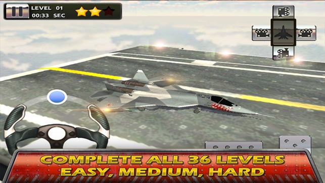 Air-Craft Carrier Fly and Park Planes On a War Boat Game(圖1)-速報App