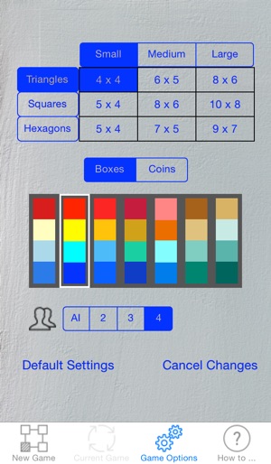 Dots & Boxes - with Triangles & Hexagons, Coins & Strings(圖5)-速報App