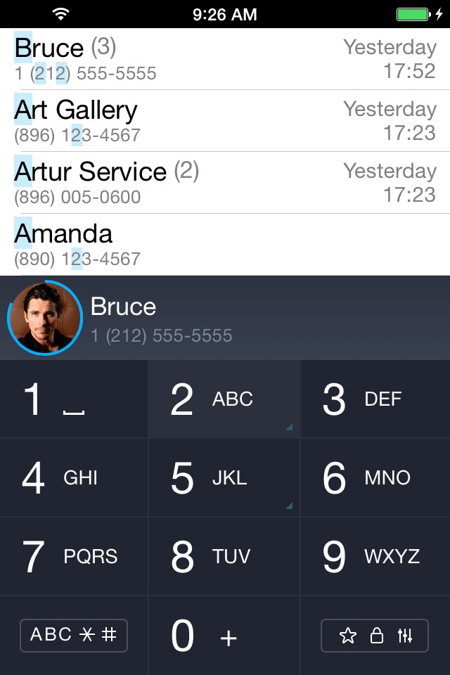 iCaller - T9 search contacts screenshot 3