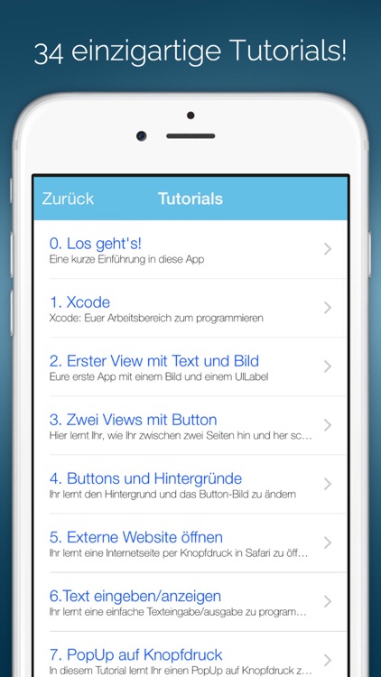 German Xcode Tutorials - Deine erste eigene App!