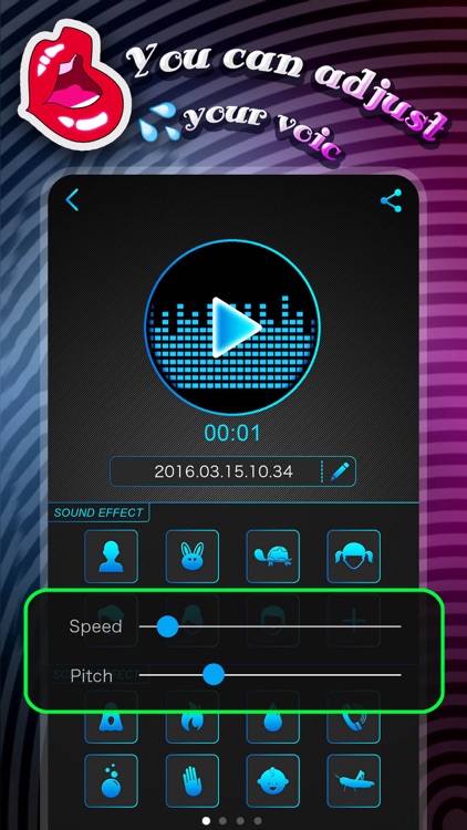 Voice Change.r Effect.s - Funny Sound.Board Modulator, Speaking Record.er & Audio Play.er