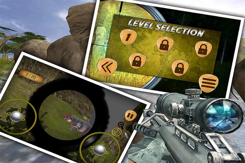 Brute Safari Jungle Hunting- Snipper Assassin Commando 3d Free screenshot 2