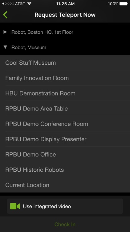 iRobot Ava Control App