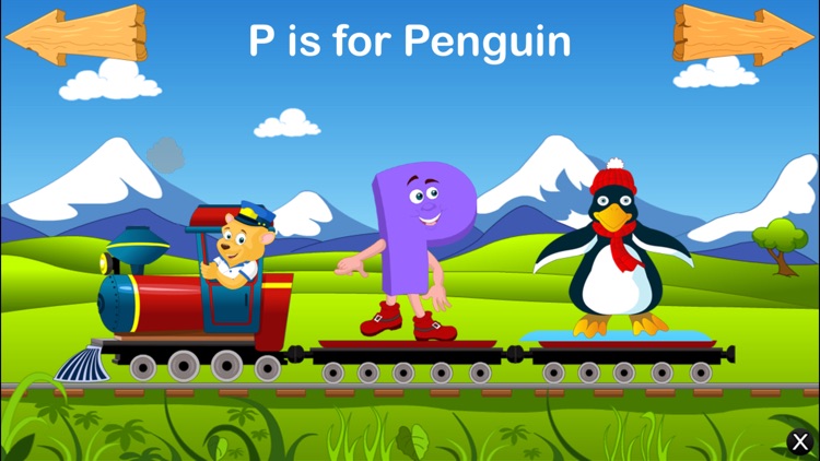 Alphabet Train For Kids - Learn ABCD screenshot-4