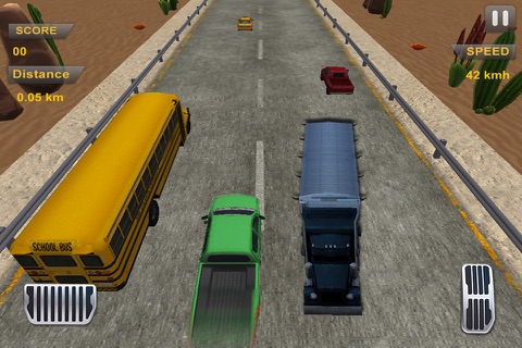 Real Road Driving Traffic Simulator screenshot 2