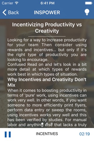INSPOWER - Being More Productive - Way to Productivity screenshot 2