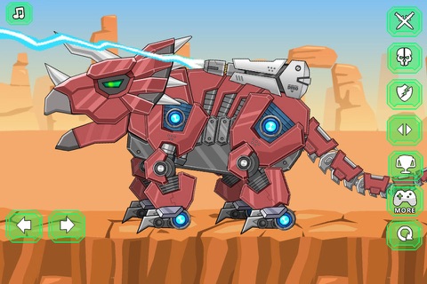 Toy War Robot Triceratops screenshot 3