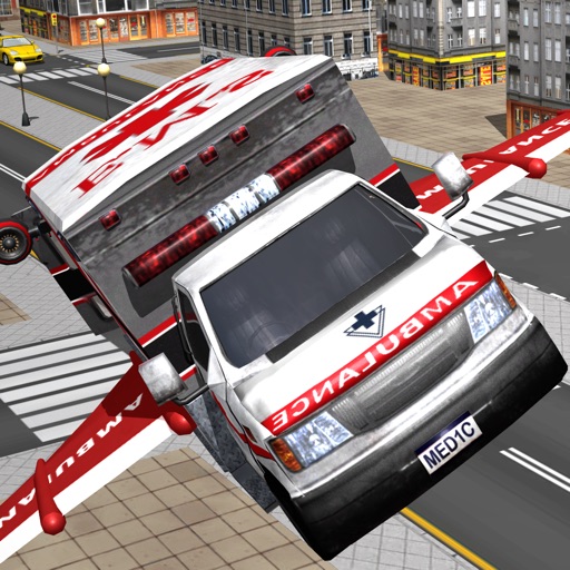 Furious & Fast 911 Ambulance Pilot the Flying Simulator iOS App