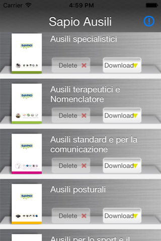 Sapio Life Srl - Catalogo Ausili terapeutici screenshot 2