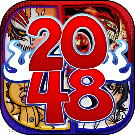 2048 + UNDO Number Puzzle Manga & Anime Game “ Bleach Edition ”