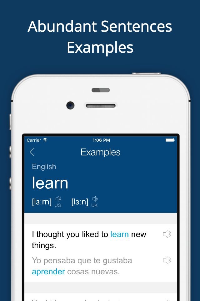 Spanish English Dictionary App screenshot 4