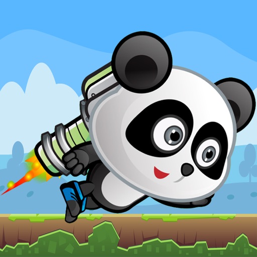 Jetpack Panda Game - PRO Icon