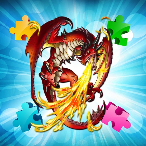 Dragon Jigsaw Puzzle Challenge – Play Cool Matching Game & Solve Puzzles With Dragons Icon