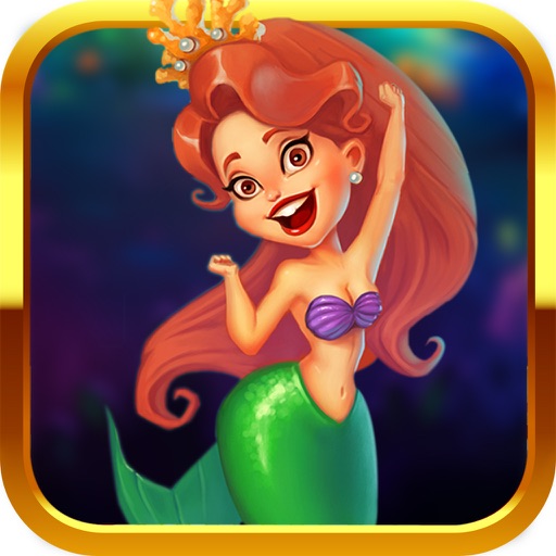 Mermaid Poker HD : Slots Casino with Fun Sea Themes & Easy Play Games Free icon