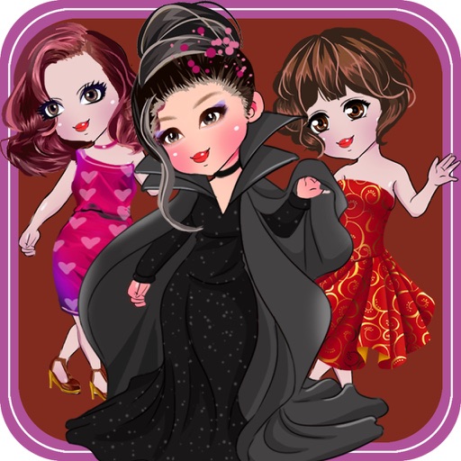 Create Your Own witch - Maleficent Edition Princess Character Dress-Up Games Icon