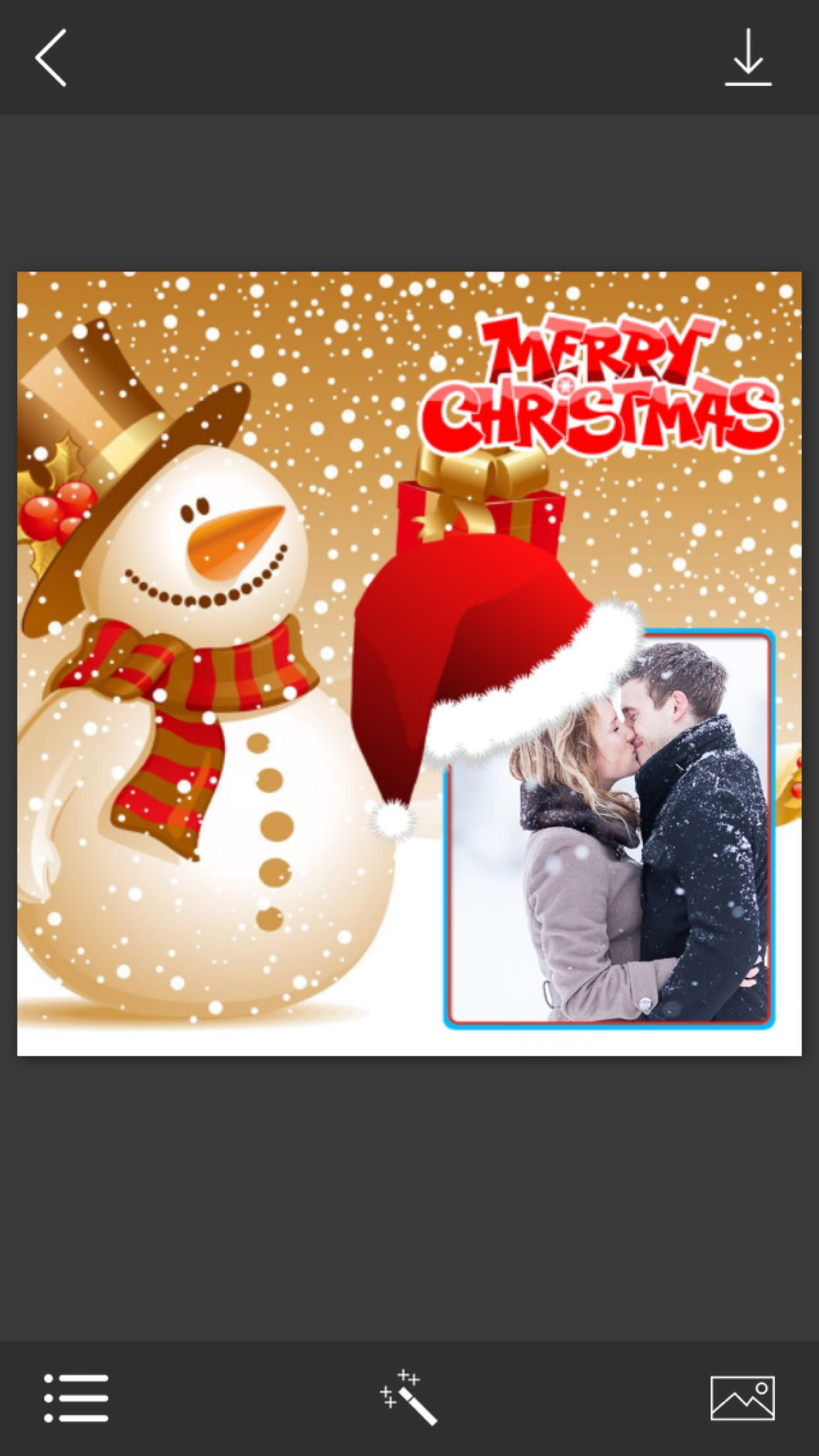 Christmas Frames & Photo Maker