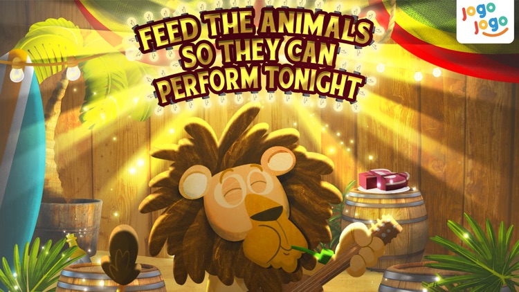 Jogo Circus Animals - Finishing your plate of food is fun! screenshot-3