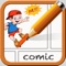 Design your own comic easily and quickly with various layouts, characters and much more