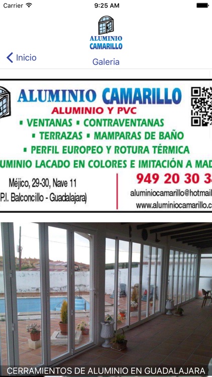 ALUMINIO CAMARILLO screenshot-3