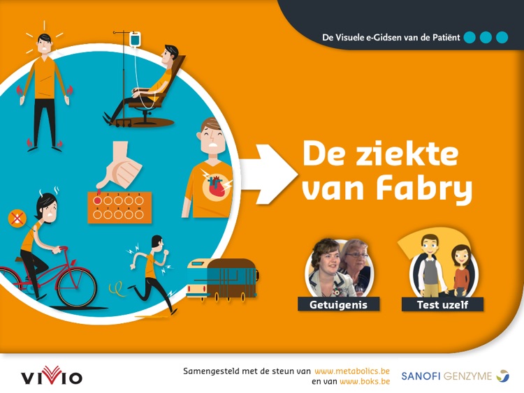 Ziekte van Fabry – Visuele e-Gids van de Patiënt