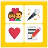 Guess Emoji Logo Quiz: 4 pics 1 word emojis trivia games