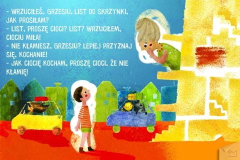 O Grzesiu Kłamczuchu i jego cioci (Julian Tuwim) screenshot 3