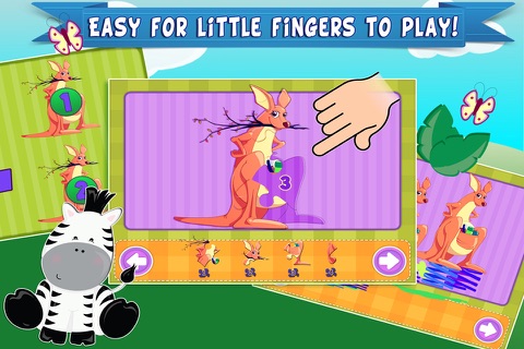 Toddler Zoo World Count and Touch – 123s counting playtime for preschool kids screenshot 4