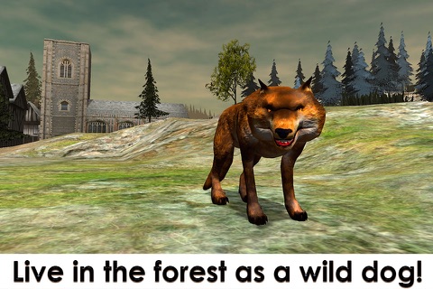 Wild Dog Survival Simulator 3D Full screenshot 3