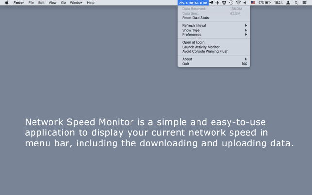 ‎Network Speed Monitor Screenshot