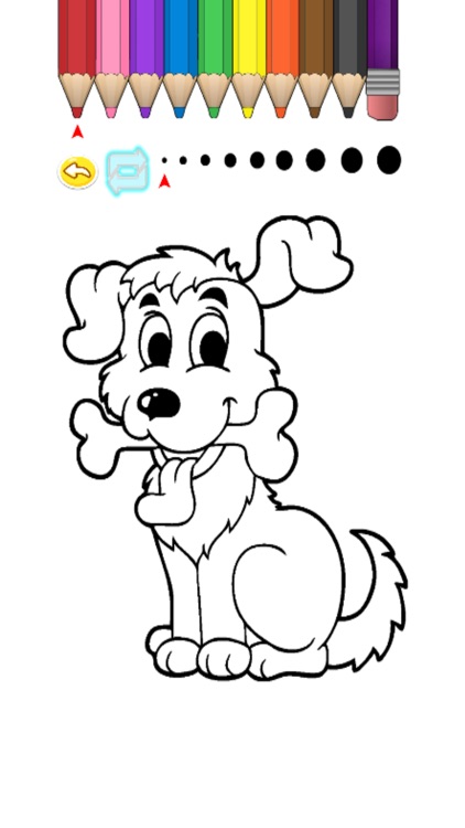 Kids Coloring Book - Cute Cartoon Matake
