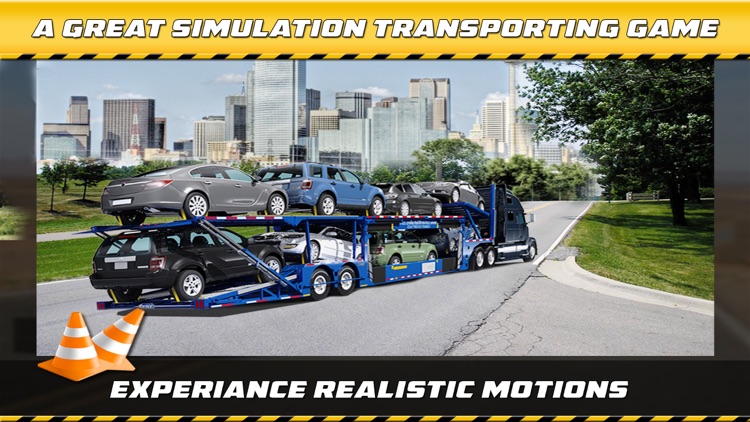 Car Transporter Truck 3D Simulator screenshot-4