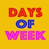 Days Of Week Pre-School Learning-Teach Your Kids and Toddlers With Beautiful Flash Cards HD Free Game