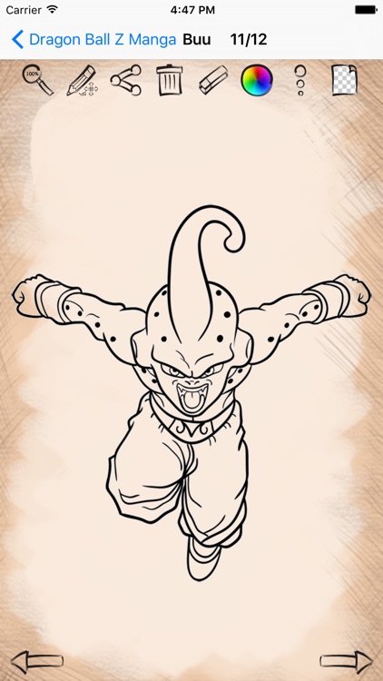 Drawing for Dragon Ball Z screenshot-3