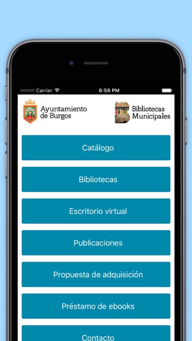 How to cancel & delete Biblioteca Municipal de Burgos from iphone & ipad 1