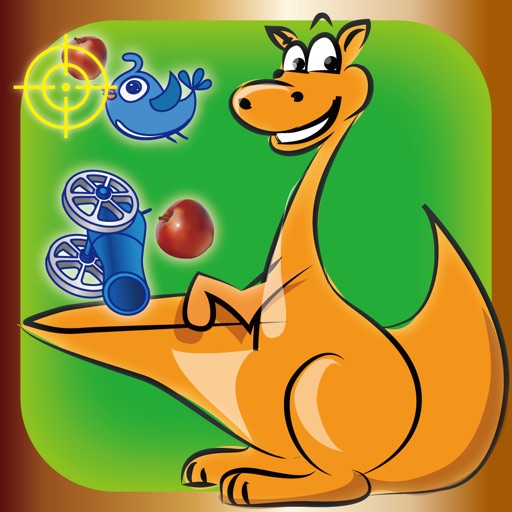 Neverfull Pouch : endless shooting of colorful apples and birds - free casual games for kids by top fun iOS App