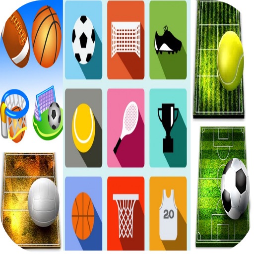 Soccer Baseball Basketball Sports Wallpaper Free HD Backgrounds Retina Images icon