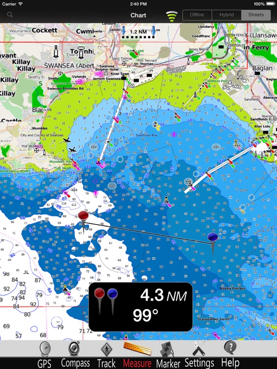 England GPS Nautical Chart Pro screenshot-3